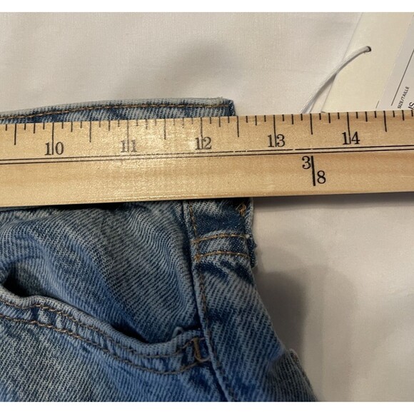 NWT H&M Ultra High Rrise Wide Leg Jeans Size 0 - Picture 14 of 16